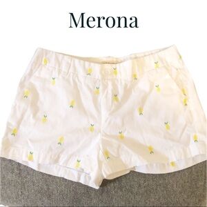 Merona | pineapple shorts | 2
